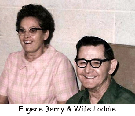 <eugene berry and wife Loddie Berry>