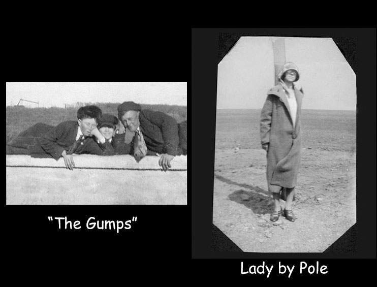 the gumps lady by pole