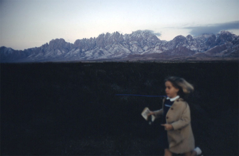 <kelly running organ mountains snow surreal>