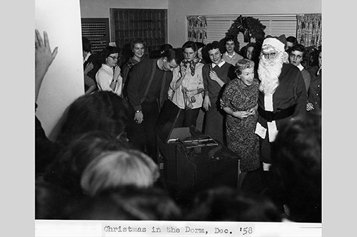 <enmu dorm mrs waldon santa clause 1958>