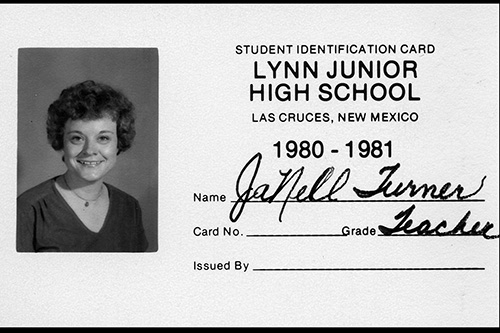 <lynn jr high school identification card>