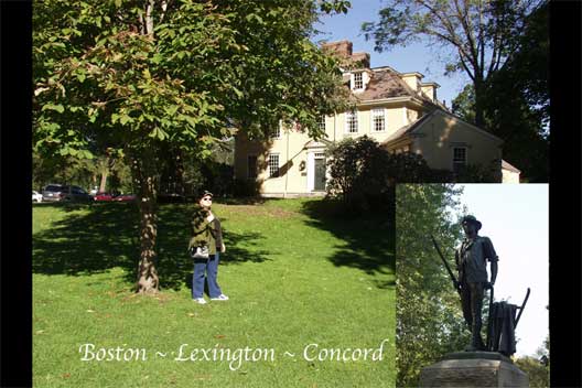 <boston lexington concord>