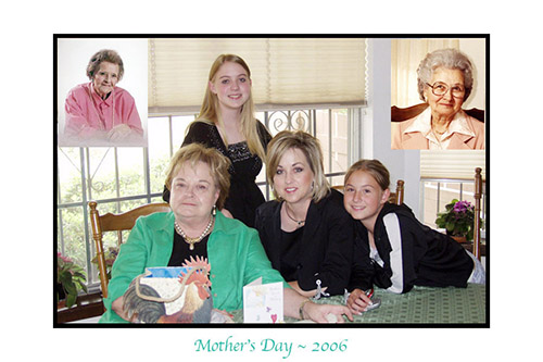<mother's day four generations>