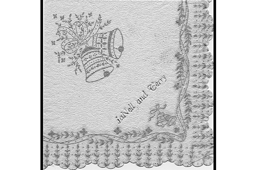 <janell and terry reception napkin>