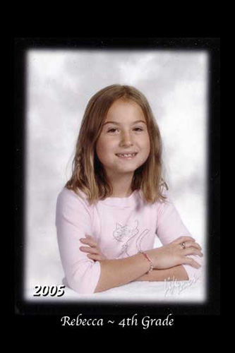 <rebecca school photo>