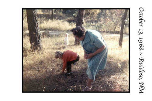 <october 13 1968 ruidoso uncle george's cabin ruidoso meema>