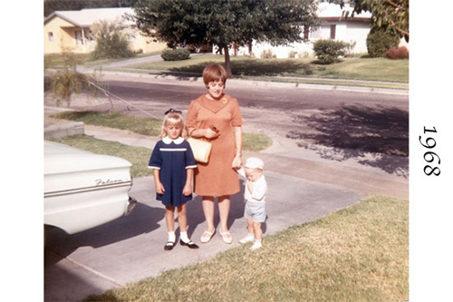 <dressed ready for church ford falcon chilton drive 1968>