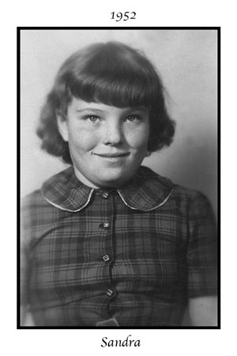 <sandra school picture 1952>