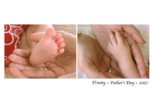 <triniti hands and feet>