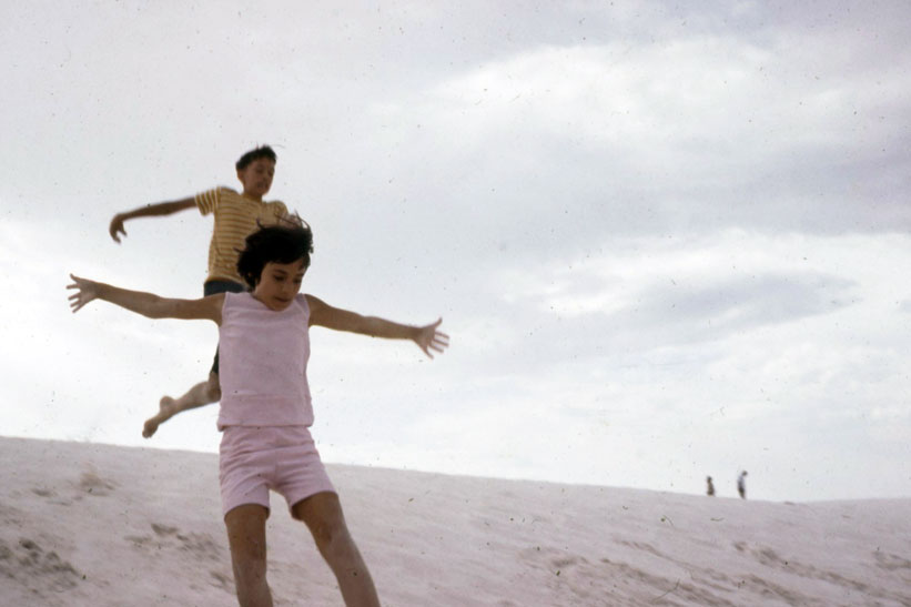 <alan karan white sands s35mm slide>