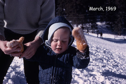 Ron Cloudcroft Snow March 1969