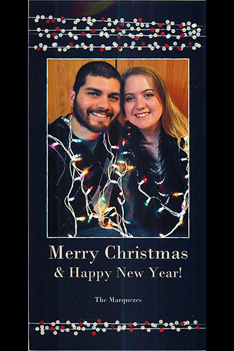 Krystal and Richard Christmas Card 2015