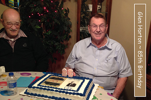 glen horton 85th birthday