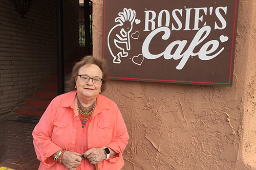 JaNell at Rosie's Cafe