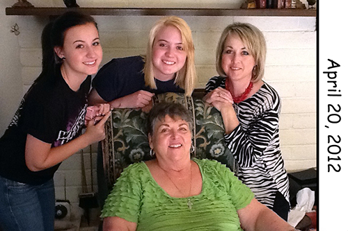 aunt elane seagler and the girls 2012