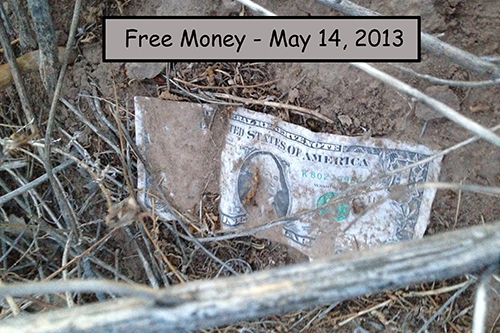 found money free money May 14, 2013