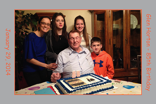 glen horton 85th birthday delaney jamie donnie glen