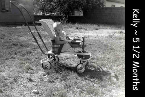 Kelly Jane Turner 5 1/2 months old at Anthony, Texas