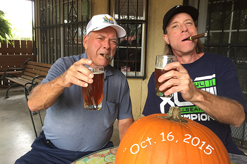 kingman Ron Pumpkin Beer Cigar october 16, 2015