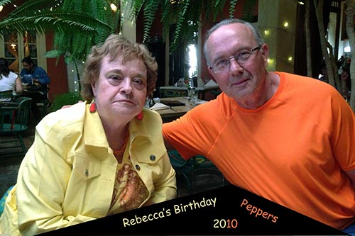 rebecca's birthday peppers 2010